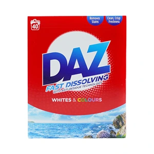 DAZ POWDER WHITE/COLOUR-40 WASH