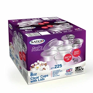 8OZ SATCO SAUCE CUPS X 800PCS