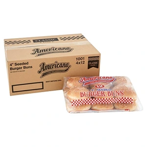 AMERICANA 4INCHES BURGER BUNS