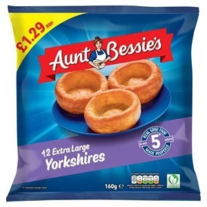 AUNT BESSIE YORKSHIRE PUD