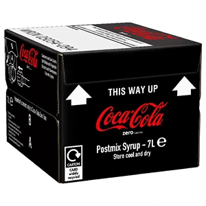 BIB COKE ZERO-7LTR