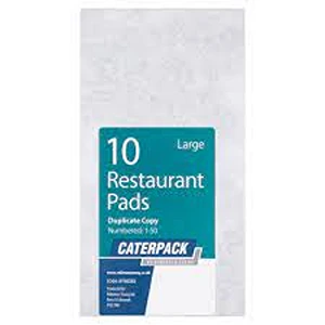 CATERPACK RESTAURANT PADS 10PACK