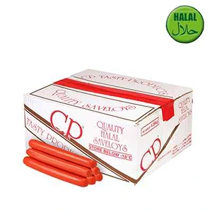 CP SAVELOY HALAL SAUSAGES 4.5KG