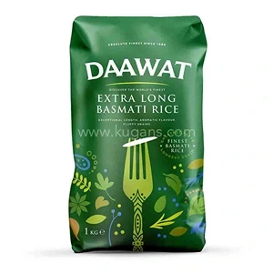 DAAWAT EX LG BASMATI RICE GREEN 1kg