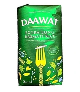 DAAWAT EX LG BASMATI RICE GREEN 2kg