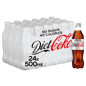 DIET COKE BOTTLES PET ( GB ) 24 x 500ML