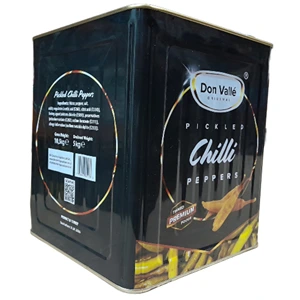 DON VALLE PICKLED PEPPER TIN 11KG