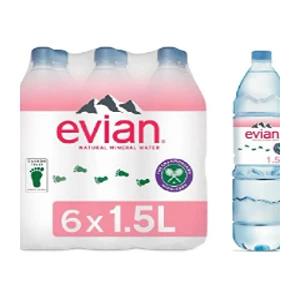 EVIAN WATER 1.5L X 6