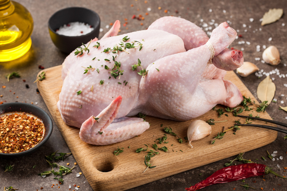 FRESH HALAL WHOLE CHICKEN-10 X 1300G