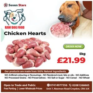 FROZEN CHICKEN HEART(DOG)