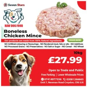 FROZEN CHICKEN MINCE MEAT (DOG)