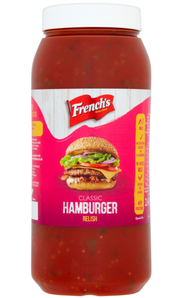 HAMBURGER RELISH 2.45KG