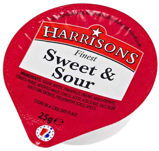 HARRISON SWEET AND SOUR DIP POTS 100 x 25G