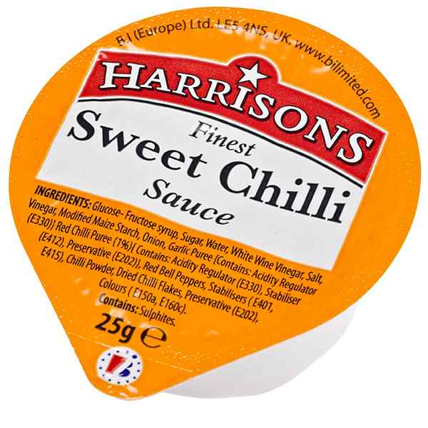 HARRISON SWEET CHILLI DIP POTS 100 x 25G