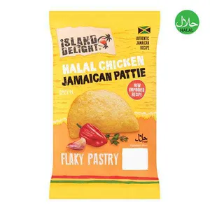 JAMAICAN HALAL CHICKEN PATTIE