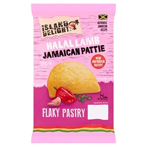 JAMAICAN HALAL LAMB PATTIE