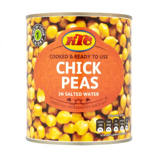 KTC CHICK PEAS CANS 12 X 800G