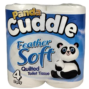 PANDA CUDDLE TOILET TISSUE 2 PLY