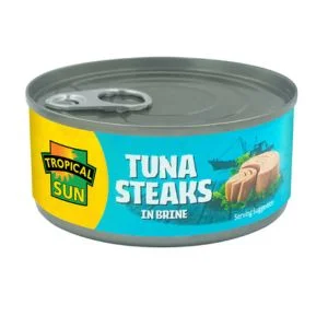 TS TUNA STEAKS IN BRINE