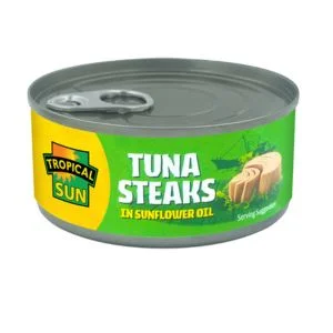 TS TUNA STEAKS IN S/F OIL-160G