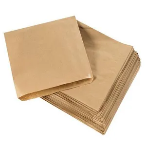 KRAFT BROWN BAGS 12X12 INCHES