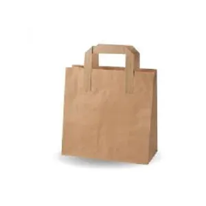 SOS LARGE BROWN PAPER CARRIER BAGS